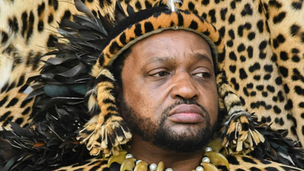 AmaZulu King Misuzulu ka Zwelithini during a public engagement.