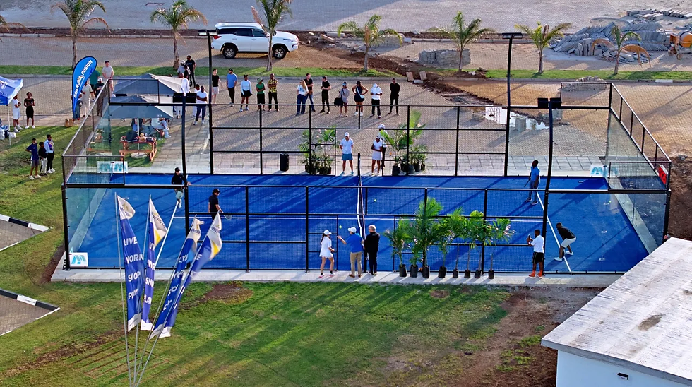 Padel courts at Millennium Heights Harare