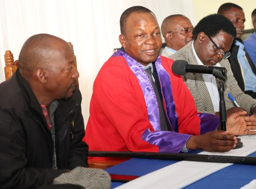 “Chief Mutasa presiding over traditional court in Manicaland”