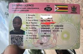 SADC compliant driver's licence Zimbabwe