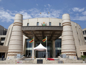 Zimbabwe Parliament building Harare