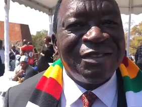 Zimbabwe Ambassador Victor Matemadanda at an official event