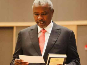 Senator Kudakwashe Tagwirei after being sworn into Zimbabwe's Senate