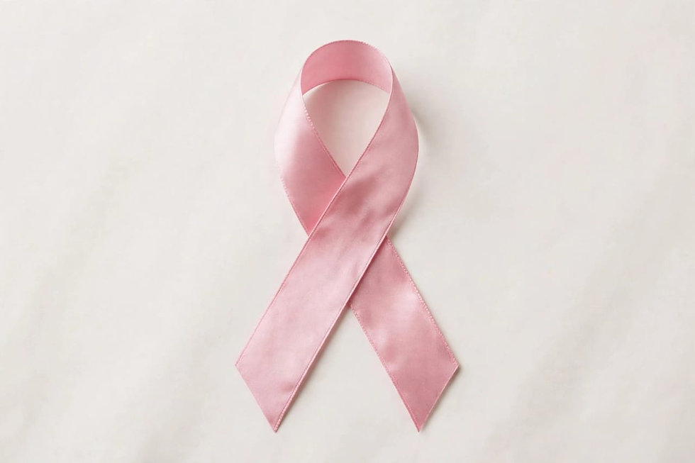 Breast cancer survivor sharing her journey of diagnosis and mastectomy