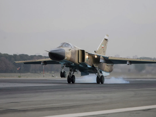 Qatar air force fighter jet on runway