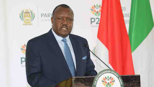 “Chief Fortune Charumbira addressing media”