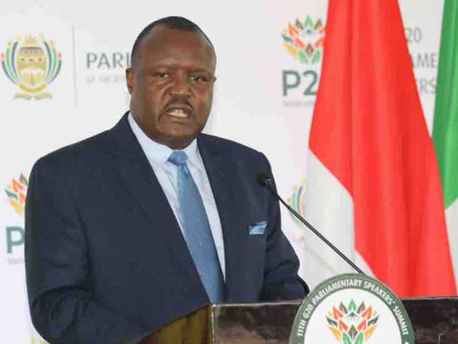 “Chief Fortune Charumbira addressing media”