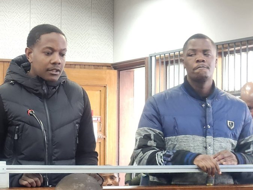 Chautunga Mugabe and Tobias Matonhodze