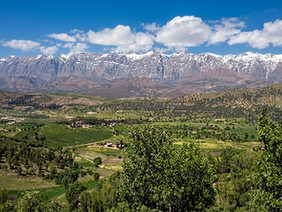 Isfahan province Iran landscape mountains