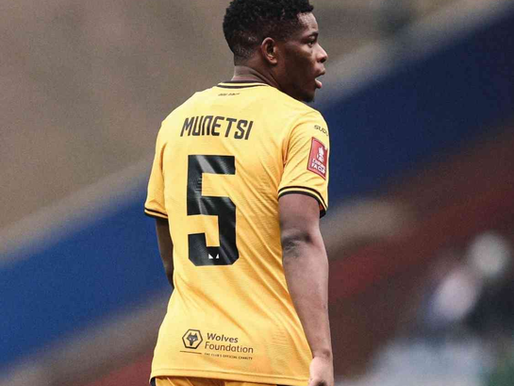 Marshall Munetsi during a Wolverhampton Wanderers match.