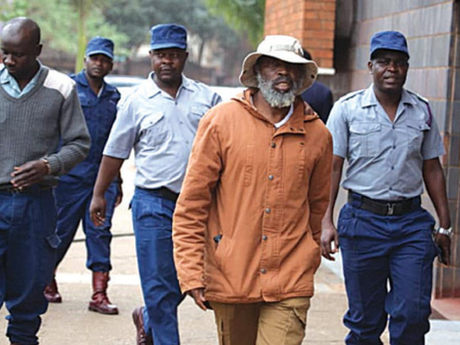 Madzibaba Ishmael was escorted by ZRP officers