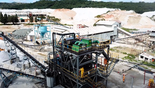 Bikita Minerals mining operations in Masvingo Province.