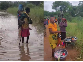 Villagers stranded on Lisungwe Island