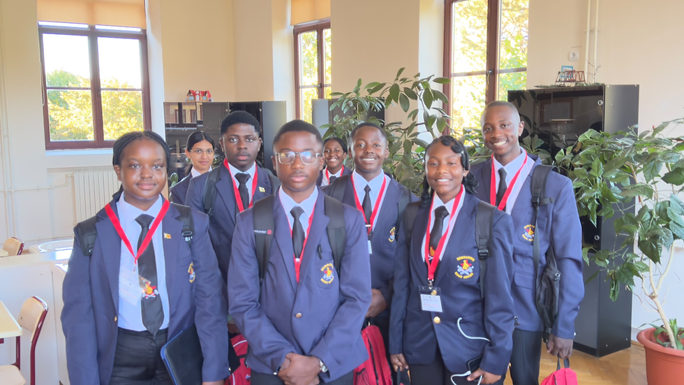 Zimbabwean students preparing to represent the country at international championships in Romania