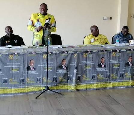 ZANU PF Mashonaland Central meeting in Bindura