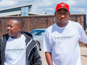 Harare Mayor Jacob Mafume at Selecta Base Foundation outreach Sunningdale