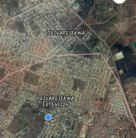 map of Dzivarasekwa, Harare