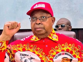 ZANU-PF Secretary General Mudenda portrait