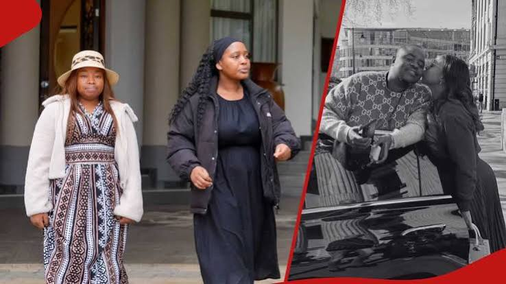 Sonja Madzikanda arriving at Wicknell Chivayo’s Gletwin home