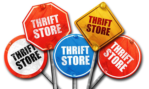 Multicolored Thrift Store Signs.jpeg