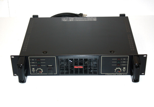RAMSA WP-9110 200 Watt Power Amplifier 2 Channel | DALAUDIO LLC