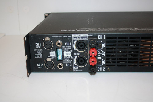 QSC PLX 1202 Stereo Power Amplifier 200 WPC - VGC - Tested