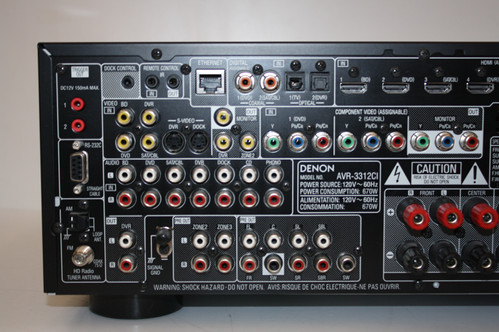 Denon AVR-3312CI Home Theater Receiver - Serviced and Tested w