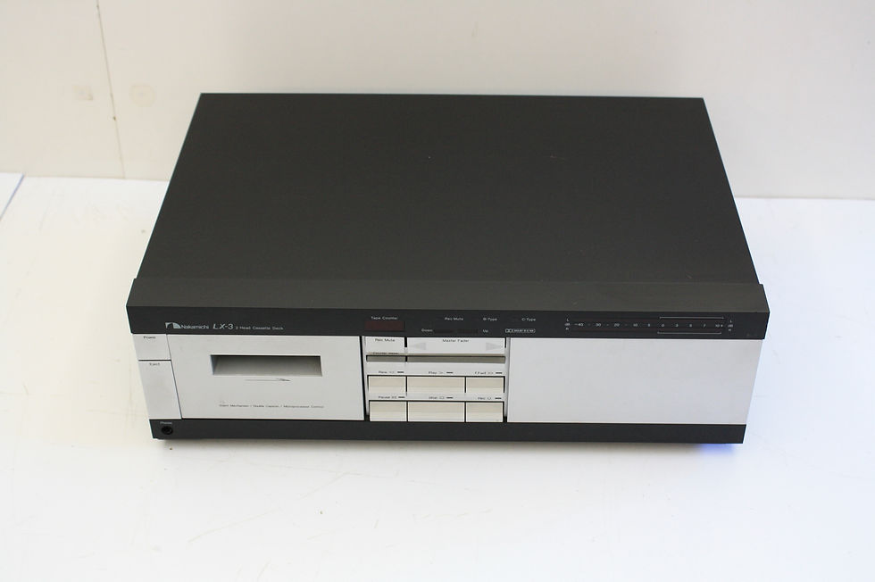 Thumbnail: Nakamichi LX-3 Stereo Cassette Deck Serviced VGC