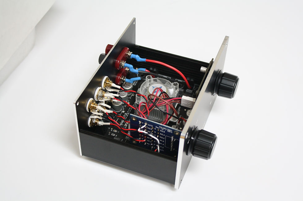 Thumbnail: DALAUDIO TP2050 CLASS-D AMPLIFIER, 3 INPUTS