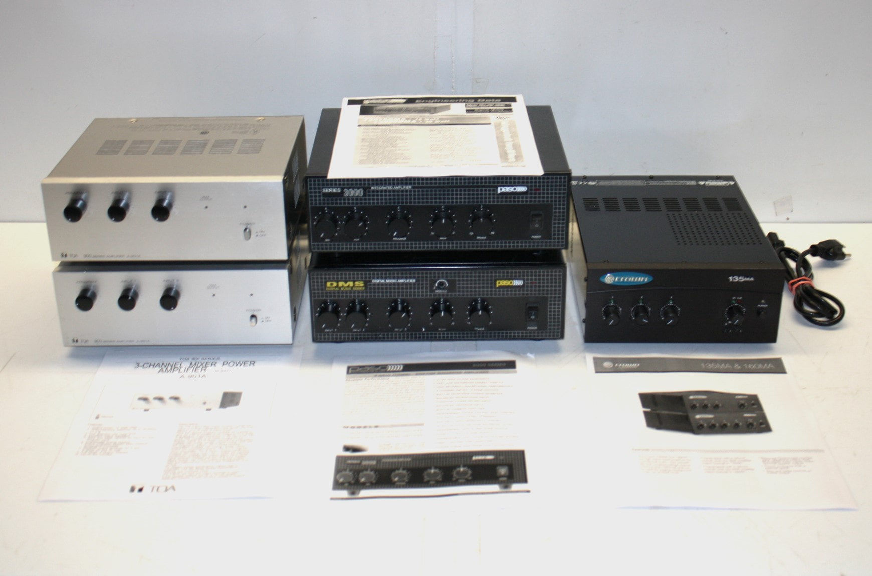 Paso Crown TOA Integrated Amplifiers Background Music Amplifier Paging