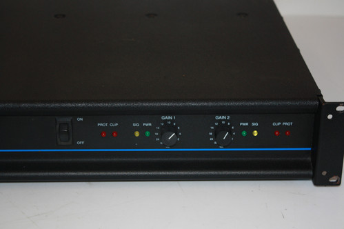 QSC MX 1500a プロフェッショナルステレオアンプ 2-RU Rack Mount QSC MX1500A MX-1500A Professional Power Amplifier