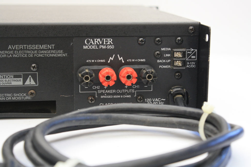 Thumbnail: Carver PM-950 Professional Amplifier 325 Watts 2 Channel - Tested