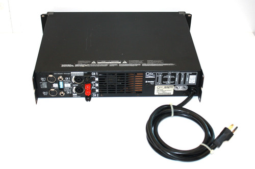 QSC PLX 1202 Stereo Power Amplifier 200 WPC - VGC - Tested