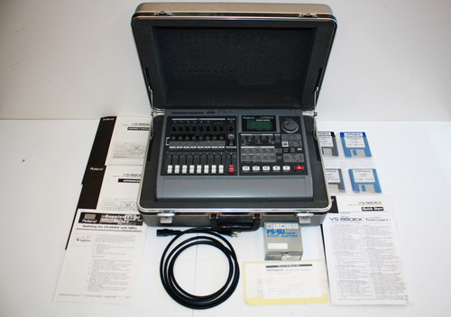 Roland VS-880EX Digital Studio 8 Track Workstation, Case, Manuals