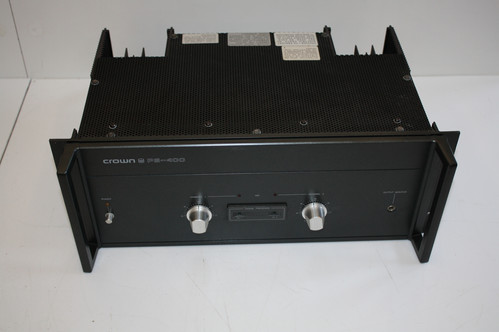 Crown PS-400 2 Channel Power Amp - VGC - Serviced - 165WPC