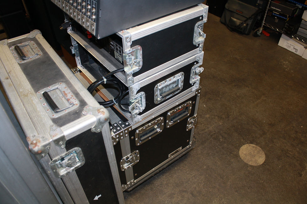Thumbnail: Road Runner and Caravan USA Made Pro Road Cases 10 RU and 4 RU VGC