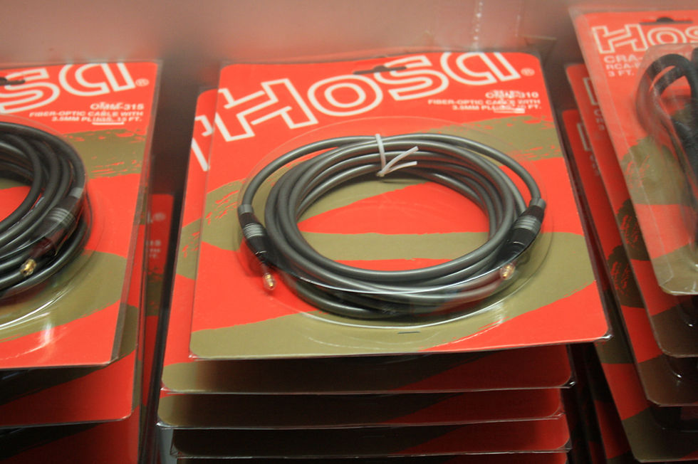 Thumbnail: Hosa Professional Interconnect Cables RCA, TRS, TS, Optical & More New