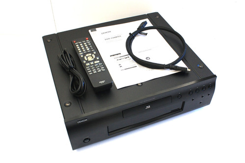 Denon DVD-2500BTCI Blu-Ray Player with RC-972 Remote, HDMI Cable