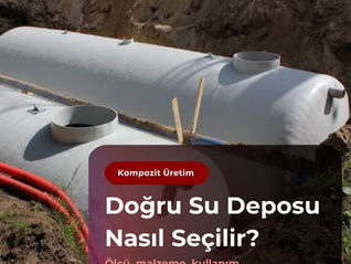 10.000 litre 10 tonluk yatay polyester su deposu seçim rehberi