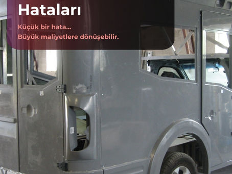 Kompozit fiberglass gri araç gövdesi