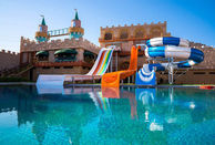 Aquapark için çoklu kompozit su kaydırağı modelleri