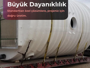 Cam elyaf takviyeli polyester CTP küçük hacimli su deposu