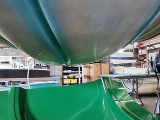 RTM manufacturing process for fiberglass composite production