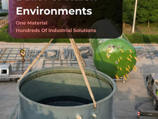Industrial fiberglass components used in water treatment, chemical processing, marine, utility, transportation, infrastructure, and renewable energy applications.