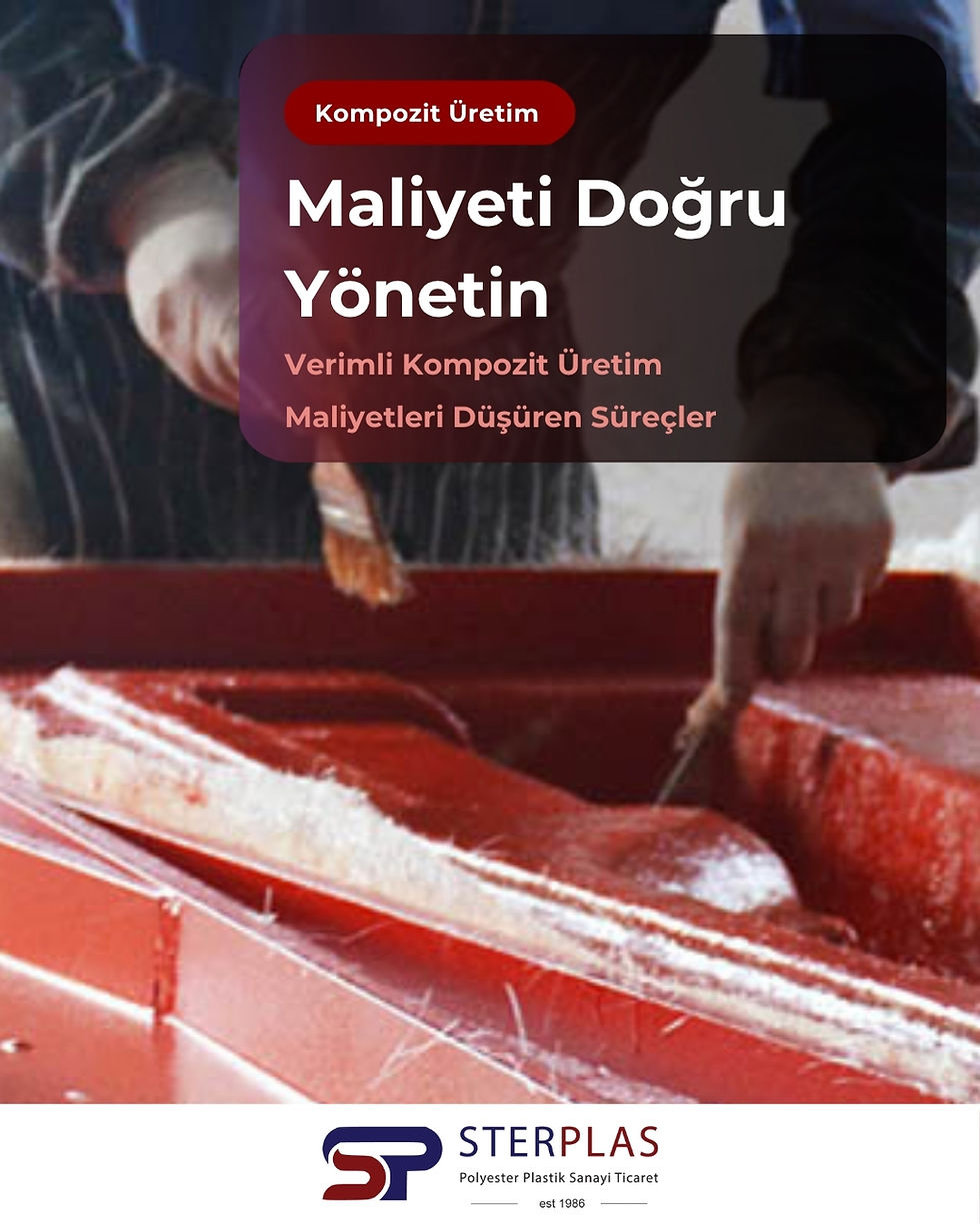 Kompozit üretimde maliyet optimizasyonu