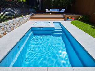 composite fiberglass swimming pool model