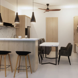 Kitchen & Living Design