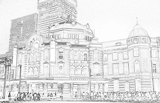 建物の塗り絵 無料ダウンロード おとなの塗り絵倶楽部