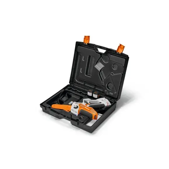 Sīktēls: Akumulatora zaru zāģis STIHL GTA 40.0 komplekts, (ar 2xAS 2 un AL 5-2)