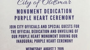 Oldsmar's Purple Heart Dedication/Ceremony